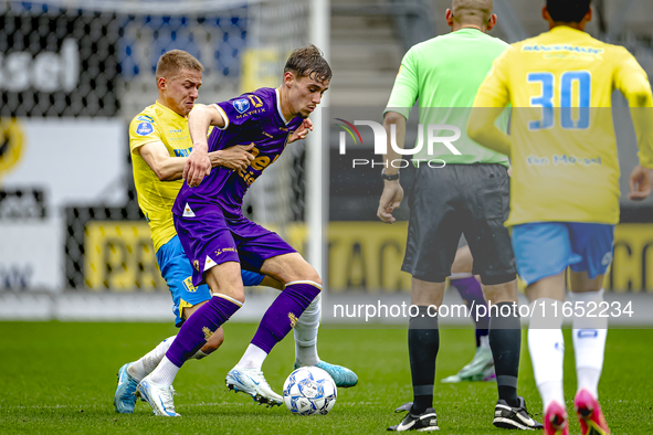 RKC player Dario van de Buijs participates in the friendly match between RKC and Go Ahead Eagles at the Mandemakers Stadium for the Dutch Er...