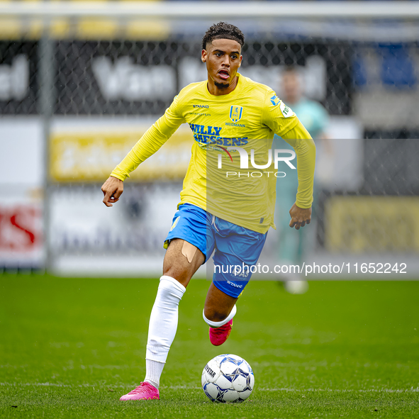 RKC player Daouda Weidmann participates in the friendly match between RKC and Go Ahead Eagles at the Mandemakers Stadium for the Dutch Eredi...