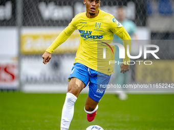 RKC player Daouda Weidmann participates in the friendly match between RKC and Go Ahead Eagles at the Mandemakers Stadium for the Dutch Eredi...