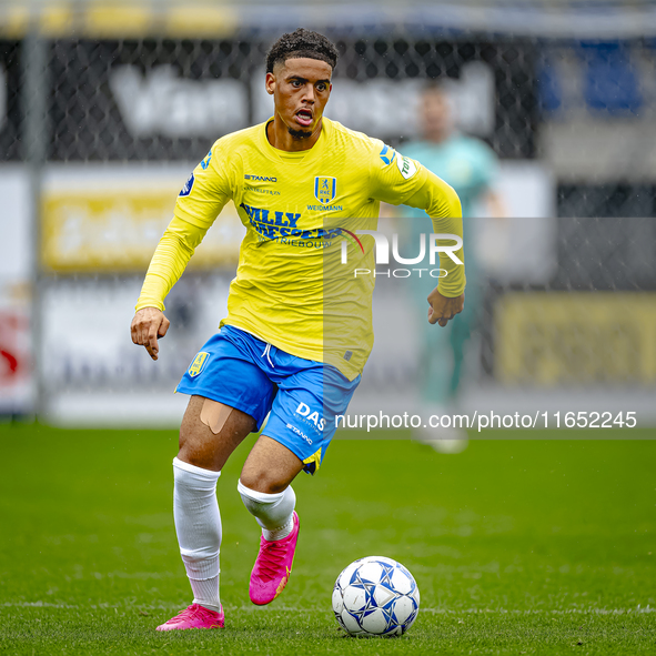 RKC player Daouda Weidmann participates in the friendly match between RKC and Go Ahead Eagles at the Mandemakers Stadium for the Dutch Eredi...