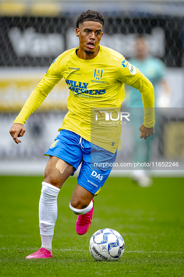 RKC player Daouda Weidmann participates in the friendly match between RKC and Go Ahead Eagles at the Mandemakers Stadium for the Dutch Eredi...