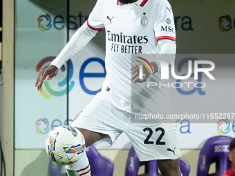 Emerson Royal of AC Milan during the Serie A Enilive match between ACF Fiorentina and AC Milan at Stadio Artemio Franchi on October 06, 2024...