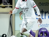 Emerson Royal of AC Milan during the Serie A Enilive match between ACF Fiorentina and AC Milan at Stadio Artemio Franchi on October 06, 2024...