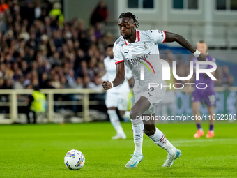 Tammy Abraham of AC Milan during the Serie A Enilive match between ACF Fiorentina and AC Milan at Stadio Artemio Franchi on October 06, 2024...