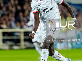 Tammy Abraham of AC Milan during the Serie A Enilive match between ACF Fiorentina and AC Milan at Stadio Artemio Franchi on October 06, 2024...