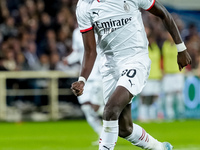 Tammy Abraham of AC Milan during the Serie A Enilive match between ACF Fiorentina and AC Milan at Stadio Artemio Franchi on October 06, 2024...