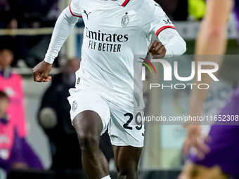 Youssouf Fofana of AC Milan during the Serie A Enilive match between ACF Fiorentina and AC Milan at Stadio Artemio Franchi on October 06, 20...