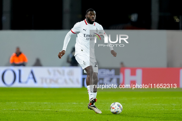 Youssouf Fofana of AC Milan during the Serie A Enilive match between ACF Fiorentina and AC Milan at Stadio Artemio Franchi on October 06, 20...