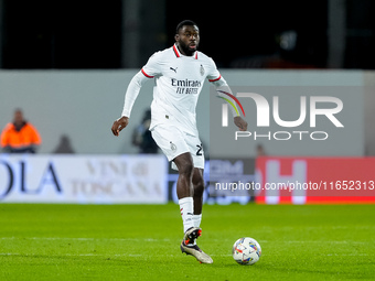 Youssouf Fofana of AC Milan during the Serie A Enilive match between ACF Fiorentina and AC Milan at Stadio Artemio Franchi on October 06, 20...