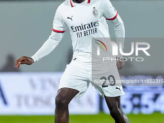 Youssouf Fofana of AC Milan during the Serie A Enilive match between ACF Fiorentina and AC Milan at Stadio Artemio Franchi on October 06, 20...