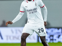 Youssouf Fofana of AC Milan during the Serie A Enilive match between ACF Fiorentina and AC Milan at Stadio Artemio Franchi on October 06, 20...