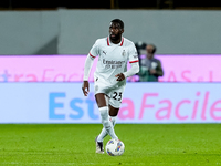 Fikayo Tomori of AC Milan during the Serie A Enilive match between ACF Fiorentina and AC Milan at Stadio Artemio Franchi on October 06, 2024...