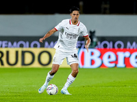 Tijjani Reijnders of AC Milan during the Serie A Enilive match between ACF Fiorentina and AC Milan at Stadio Artemio Franchi on October 06,...