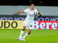 Tijjani Reijnders of AC Milan during the Serie A Enilive match between ACF Fiorentina and AC Milan at Stadio Artemio Franchi on October 06,...