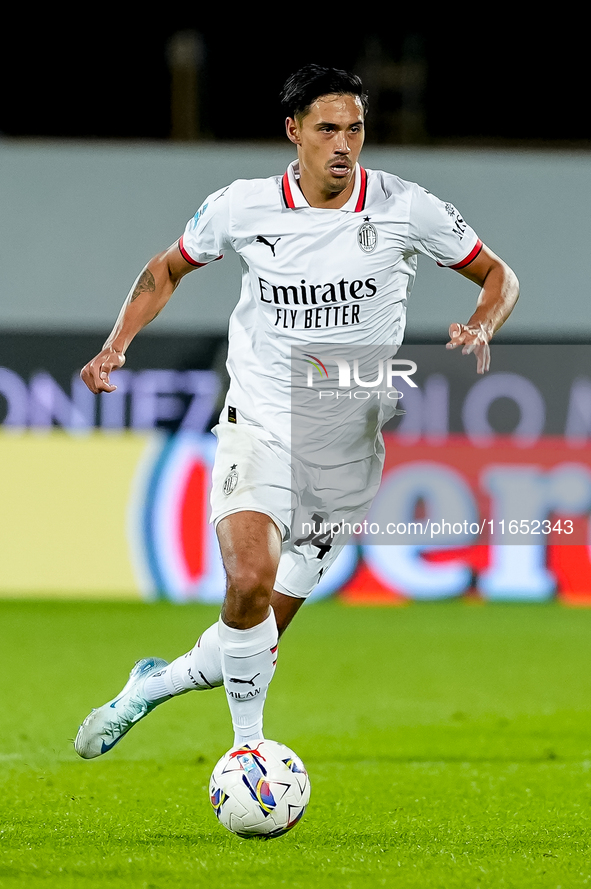 Tijjani Reijnders of AC Milan during the Serie A Enilive match between ACF Fiorentina and AC Milan at Stadio Artemio Franchi on October 06,...