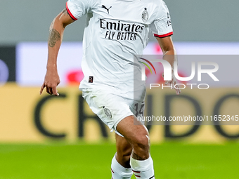 Tijjani Reijnders of AC Milan during the Serie A Enilive match between ACF Fiorentina and AC Milan at Stadio Artemio Franchi on October 06,...