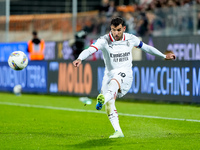 Theo Hernandez of AC Milan during the Serie A Enilive match between ACF Fiorentina and AC Milan at Stadio Artemio Franchi on October 06, 202...