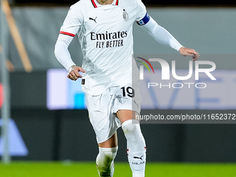 Theo Hernandez of AC Milan during the Serie A Enilive match between ACF Fiorentina and AC Milan at Stadio Artemio Franchi on October 06, 202...