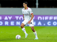 Tijjani Reijnders of AC Milan during the Serie A Enilive match between ACF Fiorentina and AC Milan at Stadio Artemio Franchi on October 06,...