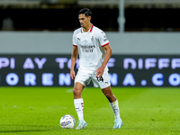 Tijjani Reijnders of AC Milan during the Serie A Enilive match between ACF Fiorentina and AC Milan at Stadio Artemio Franchi on October 06,...