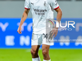 Tijjani Reijnders of AC Milan during the Serie A Enilive match between ACF Fiorentina and AC Milan at Stadio Artemio Franchi on October 06,...