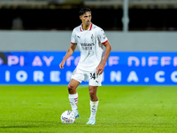 Tijjani Reijnders of AC Milan during the Serie A Enilive match between ACF Fiorentina and AC Milan at Stadio Artemio Franchi on October 06,...