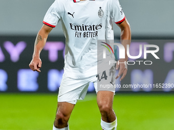 Tijjani Reijnders of AC Milan during the Serie A Enilive match between ACF Fiorentina and AC Milan at Stadio Artemio Franchi on October 06,...