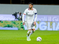 Theo Hernandez of AC Milan during the Serie A Enilive match between ACF Fiorentina and AC Milan at Stadio Artemio Franchi on October 06, 202...