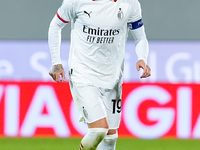 Theo Hernandez of AC Milan during the Serie A Enilive match between ACF Fiorentina and AC Milan at Stadio Artemio Franchi on October 06, 202...