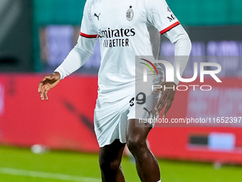 Youssouf Fofana of AC Milan during the Serie A Enilive match between ACF Fiorentina and AC Milan at Stadio Artemio Franchi on October 06, 20...