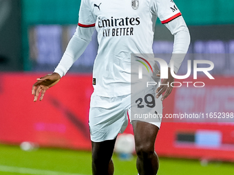 Youssouf Fofana of AC Milan during the Serie A Enilive match between ACF Fiorentina and AC Milan at Stadio Artemio Franchi on October 06, 20...