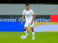 Tijjani Reijnders of AC Milan during the Serie A Enilive match between ACF Fiorentina and AC Milan at Stadio Artemio Franchi on October 06,...