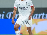 Tijjani Reijnders of AC Milan during the Serie A Enilive match between ACF Fiorentina and AC Milan at Stadio Artemio Franchi on October 06,...