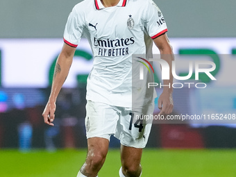 Tijjani Reijnders of AC Milan during the Serie A Enilive match between ACF Fiorentina and AC Milan at Stadio Artemio Franchi on October 06,...