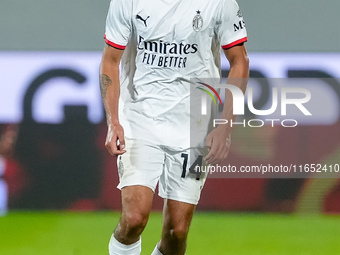 Tijjani Reijnders of AC Milan during the Serie A Enilive match between ACF Fiorentina and AC Milan at Stadio Artemio Franchi on October 06,...