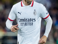 Alvaro Morata of AC Milan looks on during the Serie A Enilive match between ACF Fiorentina and AC Milan at Stadio Artemio Franchi on October...