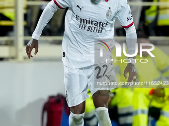 Emerson Royal of AC Milan during the Serie A Enilive match between ACF Fiorentina and AC Milan at Stadio Artemio Franchi on October 06, 2024...