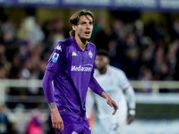 Andrea Colpani of ACF Fiorentina looks on during the Serie A Enilive match between ACF Fiorentina and AC Milan at Stadio Artemio Franchi on...