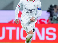 Theo Hernandez of AC Milan during the Serie A Enilive match between ACF Fiorentina and AC Milan at Stadio Artemio Franchi on October 06, 202...