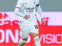 Theo Hernandez of AC Milan during the Serie A Enilive match between ACF Fiorentina and AC Milan at Stadio Artemio Franchi on October 06, 202...