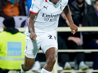 Samuel Chukwueze of AC Milan during the Serie A Enilive match between ACF Fiorentina and AC Milan at Stadio Artemio Franchi on October 06, 2...