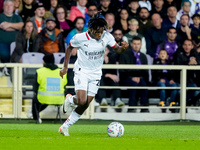 Samuel Chukwueze of AC Milan during the Serie A Enilive match between ACF Fiorentina and AC Milan at Stadio Artemio Franchi on October 06, 2...