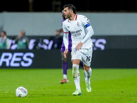 Theo Hernandez of AC Milan during the Serie A Enilive match between ACF Fiorentina and AC Milan at Stadio Artemio Franchi on October 06, 202...