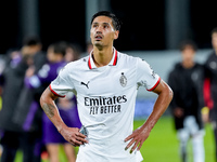 Tijjani Reijnders of AC Milan looks dejected during the Serie A Enilive match between ACF Fiorentina and AC Milan at Stadio Artemio Franchi...