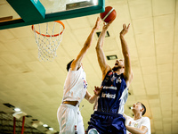 Tomasz Nowakowski participates in a Polish 2nd Division game between Young Slask Wroclaw and Pogon in Wroclaw, Poland, on October 9, 2024. (