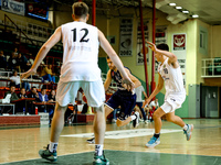 PAWEL NOWICKI participates in a Polish 2nd Division game between Young Slask Wroclaw and Pogon in Wroclaw, Poland, on October 9, 2024. (