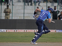 Martin Guptill of Southern Superstars bats during the Legends League Cricket T20 match between Toyam Hyderabad and Southern Superstars at th...