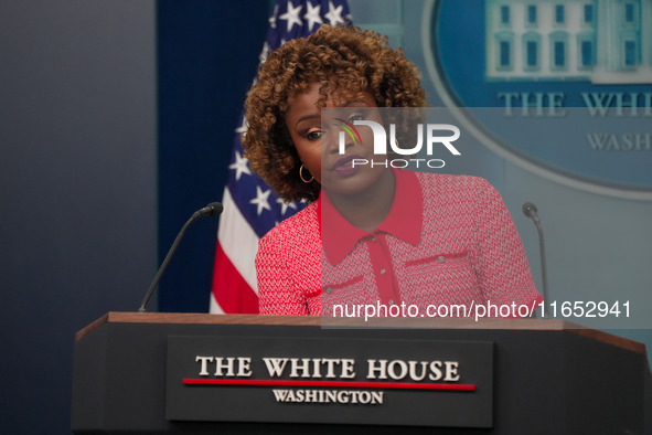 The White House Press Secretary briefs the press corps on Hurricane Milton preparations. The FEMA Administrator, Deanne Criswell, joins the...