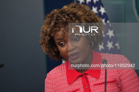 The White House Press Secretary briefs the press corps on Hurricane Milton preparations. The FEMA Administrator, Deanne Criswell, joins the...