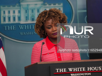 The White House Press Secretary briefs the press corps on Hurricane Milton preparations. The FEMA Administrator, Deanne Criswell, joins the...